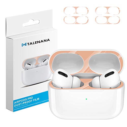 Amazon | 【2枚セット】TALENANA for AirPods Pro ダストカバー 金属製